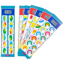 Lernkarten, Flocards Kindergarten Set 12, Farb- und Formenspiele, 24-teilig