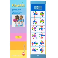 Lernkarten, Flocards Kindergarten Set 3, Geometrie und Logiktraining, 24-teilig