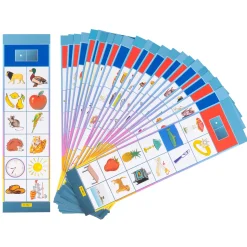 Lernkarten, Flocards Vorschule SK2, Buchstaben und Wörter, 24-teilig