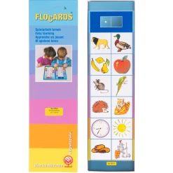 Lernkarten, Flocards Vorschule SK2, Buchstaben und Wörter, 24-teilig