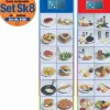 Lernkarten, Flocards Vorschule SK8, Ernährung, 24-teilig