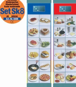 Lernkarten, Flocards Vorschule SK8, Ernährung, 24-teilig