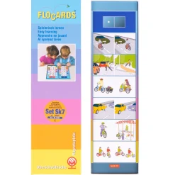 Lernkarten, Flocards Vorschule SK7, Verkehrserziehung, 24-teilig