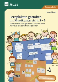 Lernplakate gestalten im Musikunterricht 2-4