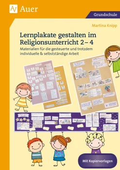 Lernplakate gestalten im Religionsunterricht 2-4