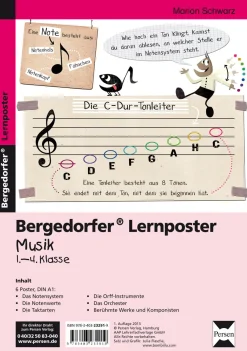 Lernposter Musik - 1.-4. Klasse