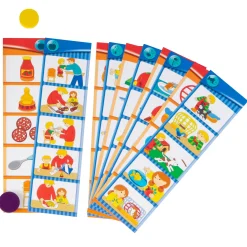 Lernspiel-Kontrollbox, Flocards Junior Starterset, mit Einsteigerkartensatz