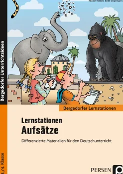 Lernstationen Aufsätze, Buch, 3. und 4. Klasse