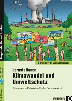 Lernstationen Klimawandel und Umweltschutz, Buch, Klasse 2-4