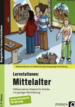 Lernstationen: Mittelalter, Buch, 5. bis 9. Klasse