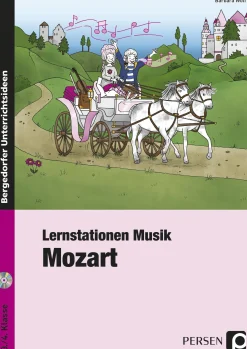 Lernstationen Musik: Mozart, Broschüre inkl. CD, 3.-4. Klasse