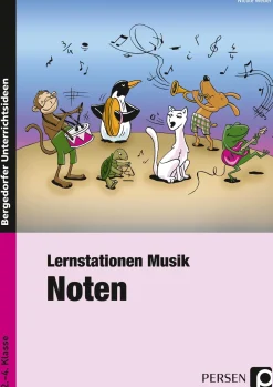 Lernstationen Musik: Noten, Broschüre, 2.-4. Klasse
