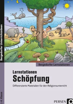 Lernstationen Schöpfung, Buch, 1. bis 4. Klasse