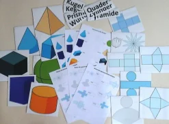 Lernteppich-Set Geometrische Körper