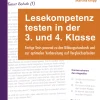Lesekompetenz testen in der 3. und 4. Klasse