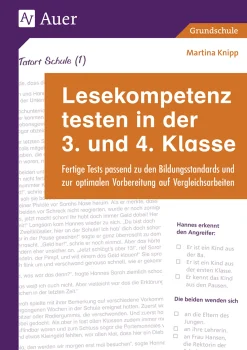 Lesekompetenz testen in der 3. und 4. Klasse