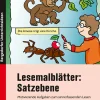 Lesemalblätter: Satzebene, Buch, 2. bis 4. Klasse