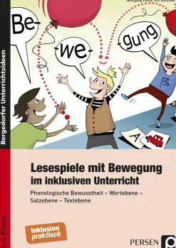 Lesespiele mit Bewegung im inklusiven Unterricht, Buch, 1.-4. Klasse