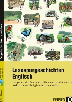 Lesespurgeschichten 5./6. Klasse - Englisch, Buch, Klasse 5-6