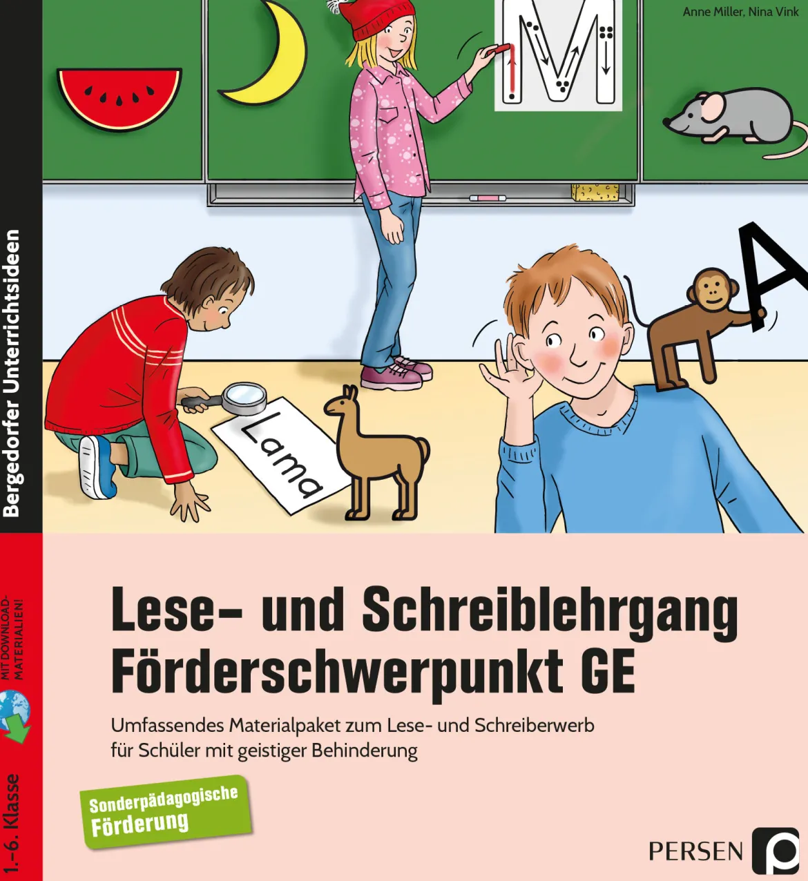 Lese- und Schreiblehrgang - Förderschwerpunkt GE, Ringordner, Klasse 1-6