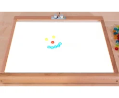 Lichttisch, eckig, ab 3 Jahre