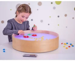 Lichttisch, rund, 3-12 Jahre