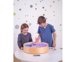 Lichttisch, rund, 3-12 Jahre