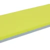 Liegepolster - grün/grau-Kombination, 140x60x8 cm