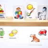 LingoCards Grammatik Dreierlei, Merkspiel zum Satzbau, ab 4 Jahre