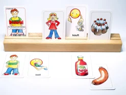 LingoCards Grammatik Dreierlei, Merkspiel zum Satzbau, ab 4 Jahre