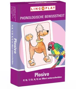 LingoCards Plosivo - T/D, P/B, K/G im Wort unterscheiden, ab 8 Jahre