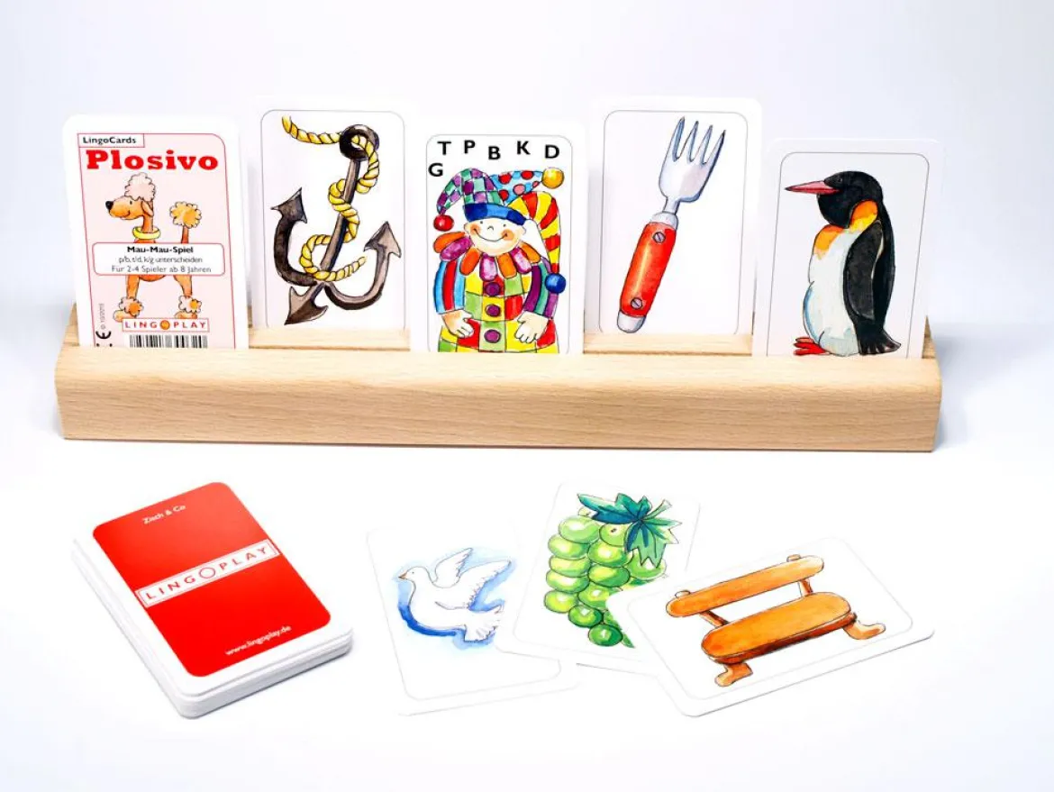 LingoCards Plosivo - T/D, P/B, K/G im Wort unterscheiden, ab 8 Jahre