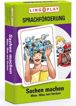 LingoCards Sachen machen, Wortschatz-Spiel, ab 5 Jahre