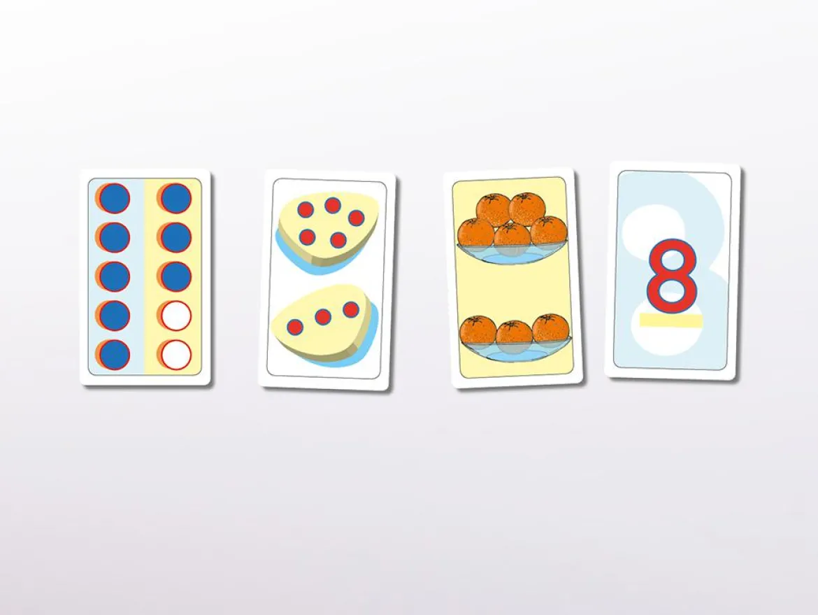 LingoCards Schnapp! Gleich viel! - Mengen erfassen, Kartenspiel, ab 6 Jahre