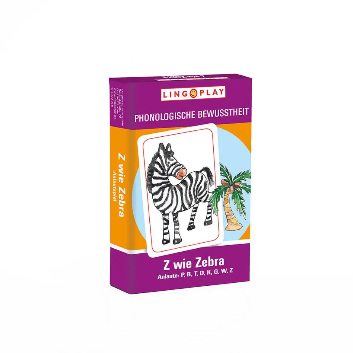 LingoCards Z wie Zebra, Anlegespiel, ab 5 Jahre