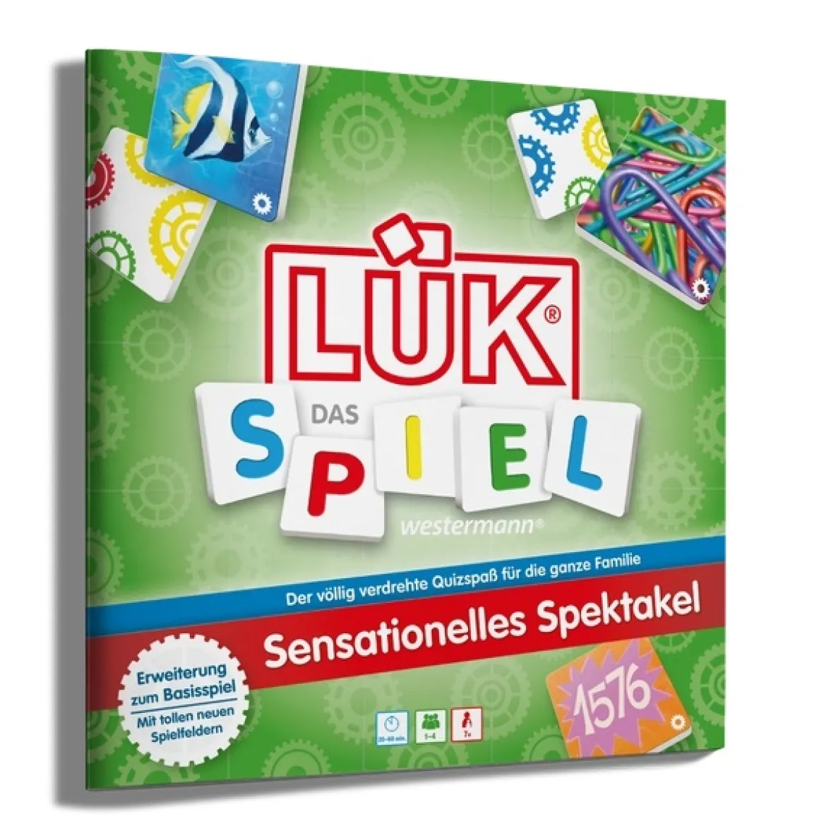 LÜK - DAS SPIEL - Erweiterung zur Basisversion ? Spielplan Sensationelles Spektakel, ab 7 Jahre