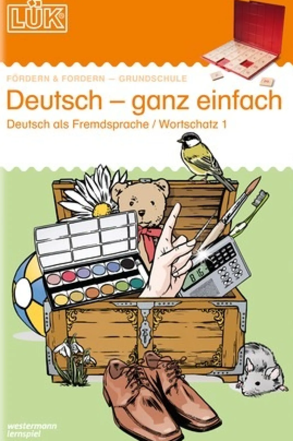 LÜK Deutsch - ganz einfach 1, Heft mit einfachen Wortschatzübungen, 1.-4. Klasse