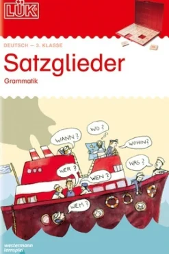 LÜK Grammatik GS-Satzglieder, Heft, 3.-4. Klasse