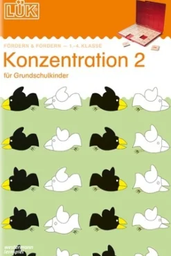 LÜK Konzentration 2, Übungsheft, 1.-4. Klasse