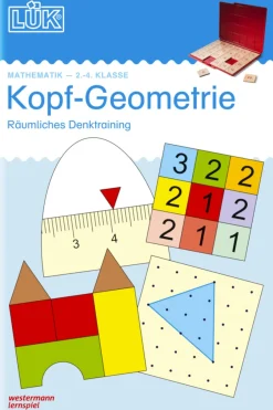 LÜK Kopf-Geometrie, Heft, 2.-4. Klasse