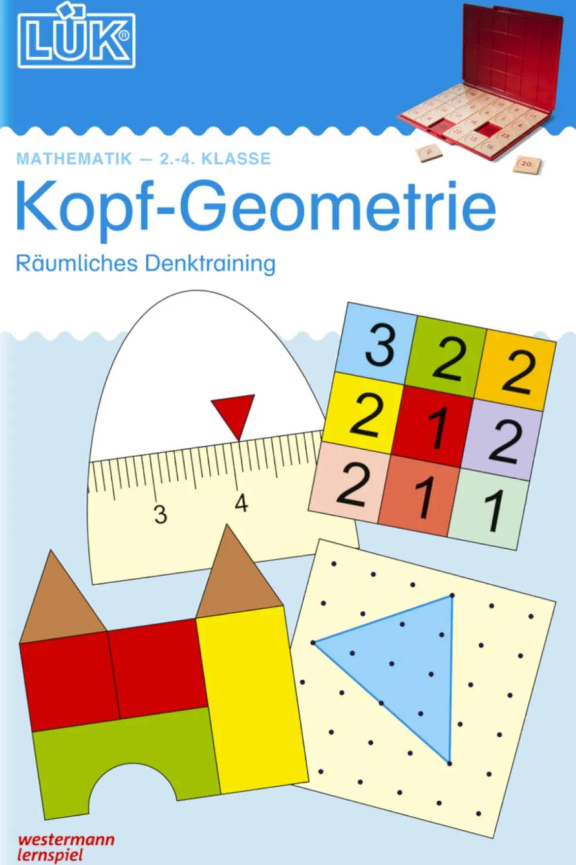 LÜK Kopf-Geometrie, Heft, 2.-4. Klasse