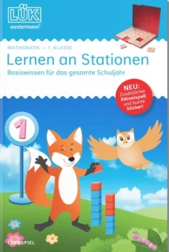 LÜK Lernen an Stationen Mathematik Klasse 1, Heft