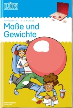 LÜK Maße und Gewichte, Übungsheft, 4.-6. Klasse
