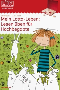 LÜK Mein Lotta Leben: Lesen für Hochbegabte 2. Klasse, Übungsheft