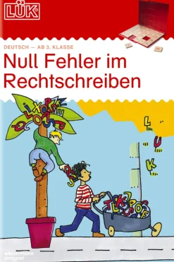 LÜK Null Fehler im Rechtschreiben 1, Heft, 3.-6. Klasse