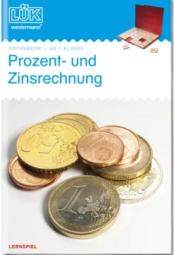 LÜK Prozent- und Zinsrechnung, Heft, 7.-8. Klasse