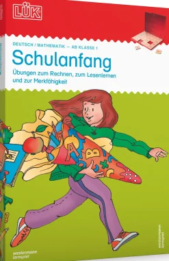 LÜK Set-Schulanfang, Doppelband inkl. Lösungsgerät, 1.-2.Klasse