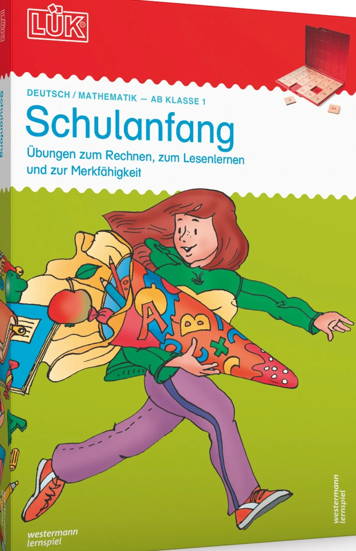 LÜK Set-Schulanfang, Doppelband inkl. Lösungsgerät, 1.-2.Klasse