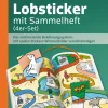 Lobsticker mit Sammelheft (4er-Set)