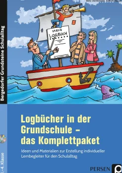 Logbücher in der Grundschule - das Komplettpaket, Buch inkl. CD, 1. bis 4. Klasse
